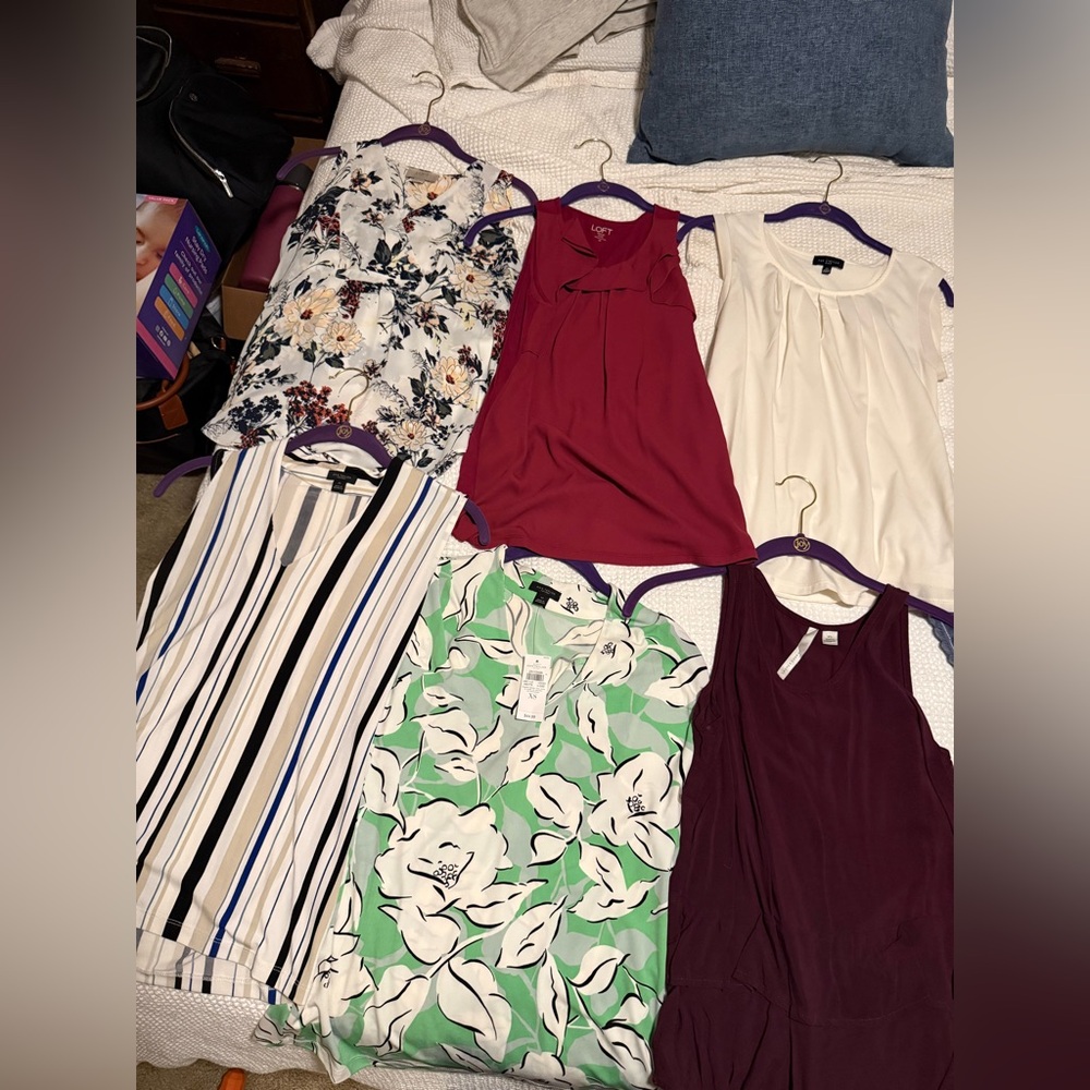 Floral and Solid Women's Tops Collection